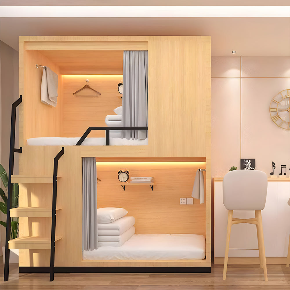 Multi-functional Solid Wood Bunk Bed for Bedroom