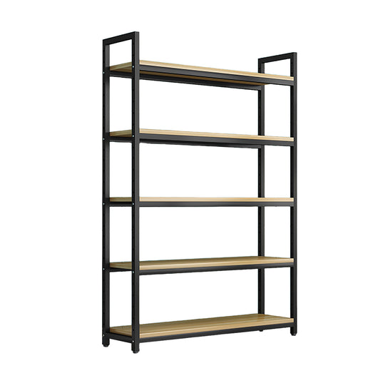 Minimalist Steel Frame Multi-Tier Display Shelf for Retail Stores & Home Zimasya