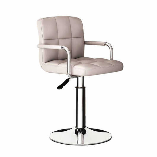 Adjustable Bar Stool with Backrest & Swivel for Commercial and Home Zimasya