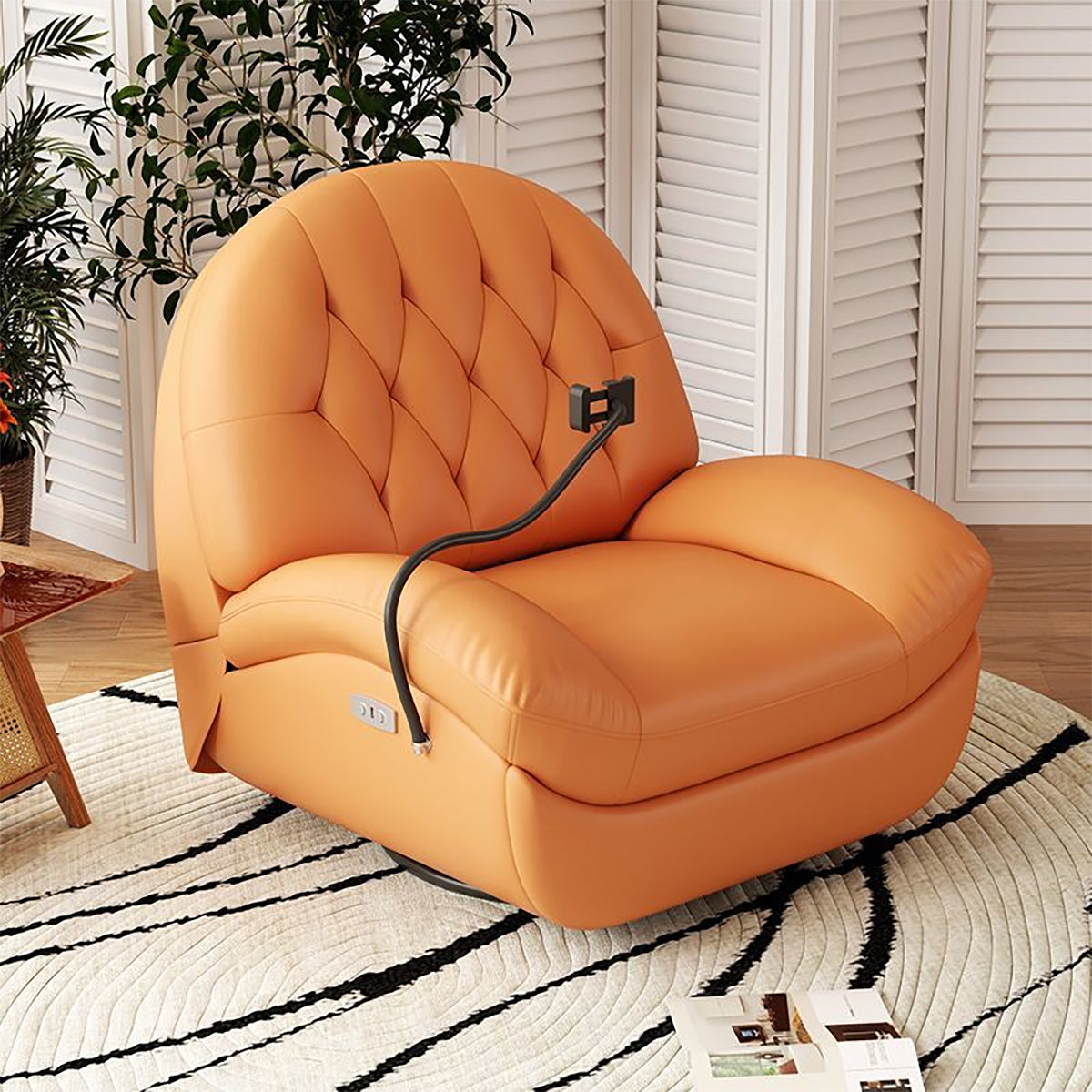 Reclining Sofa with Recliner, Multi-Functional & Backrest for Living Room