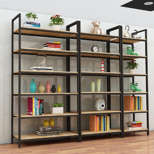 Minimalist Steel Frame Multi-Tier Display Shelf for Retail Stores & Home Zimasya