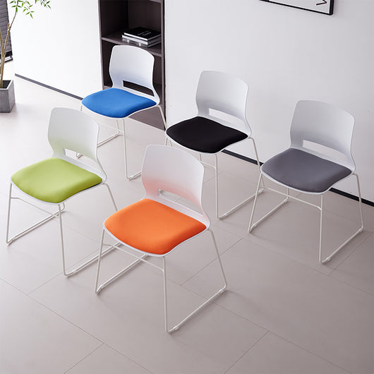 Minimalist Stackable Plastic Office Chairs for Meeting Rooms Zimasya