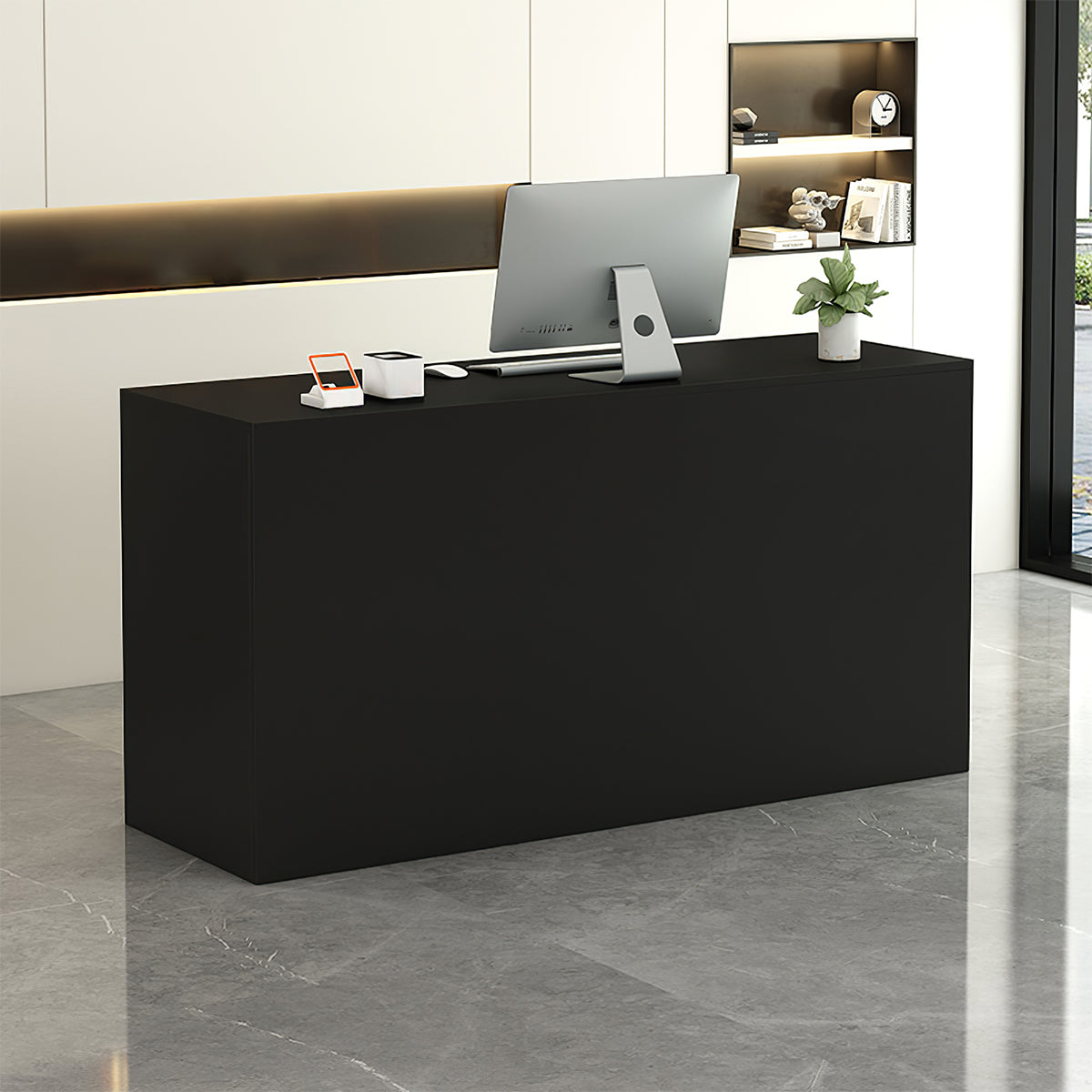 Minimalist Small Retail Reception & Cashier Counter for Boutique