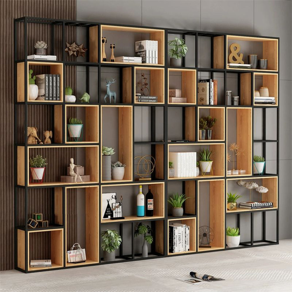 Rustproof Partition Storage Bookshelf for Office & Home