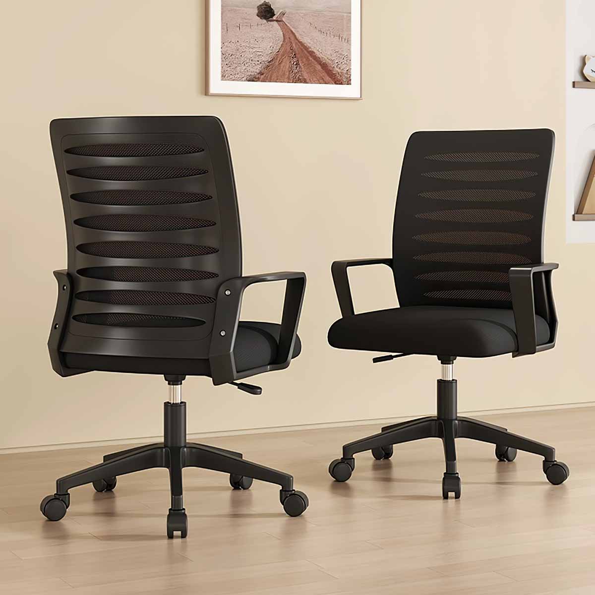 Comfortable Office Computer Chair with Adjustable Height for Work