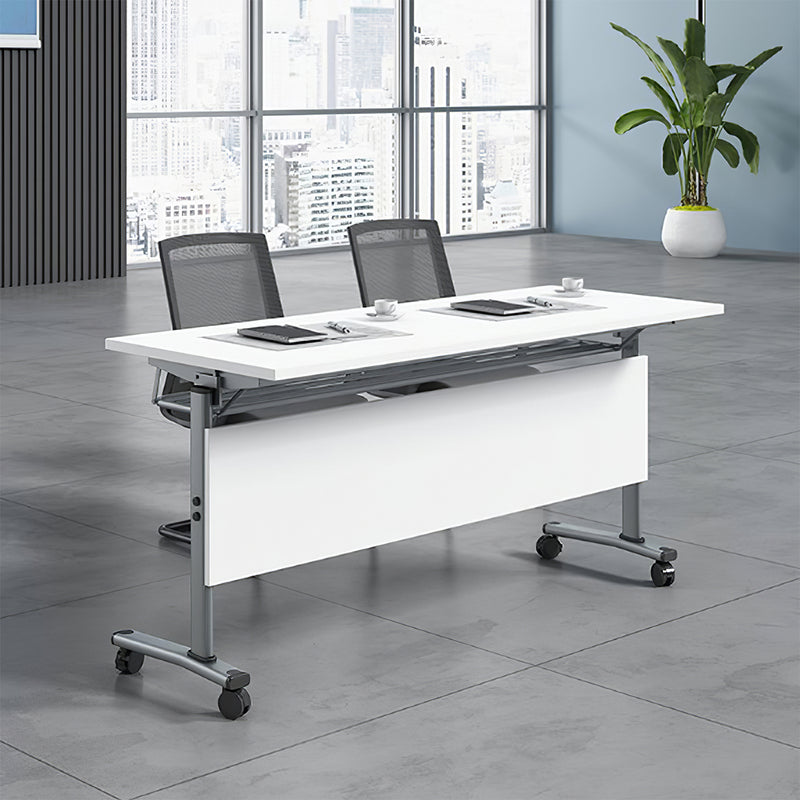 Multi-Functional Foldable Office Training Table with Wheels Zimasya