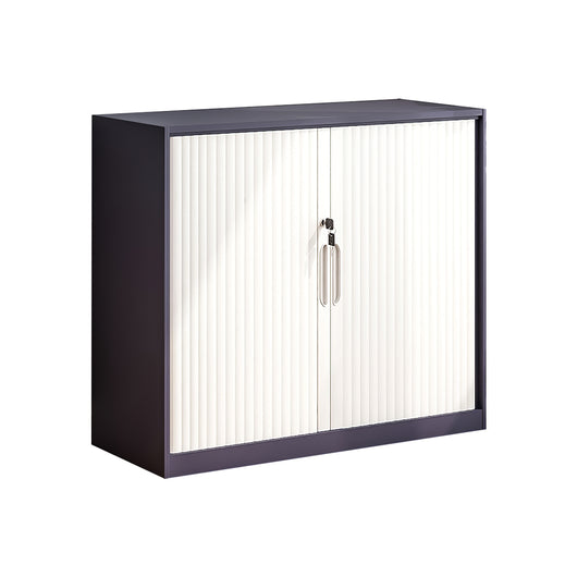 Multifunctional Steel Sliding Tambour Door Filing Cabinet for Office Zimasya