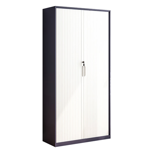 Multifunctional Steel Sliding Tambour Door Filing Cabinet for Office Zimasya