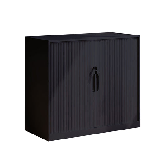 Multifunctional Steel Sliding Tambour Door Filing Cabinet for Office Zimasya
