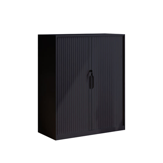 Multifunctional Steel Sliding Tambour Door Filing Cabinet for Office Zimasya
