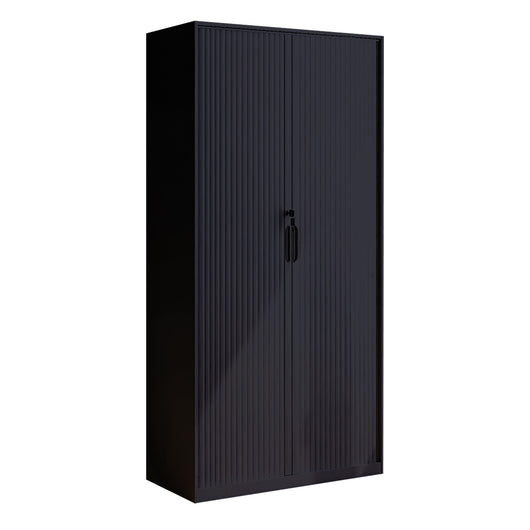 Multifunctional Steel Sliding Tambour Door Filing Cabinet for Office Zimasya