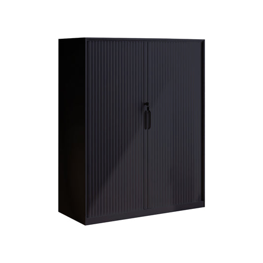 Multifunctional Steel Sliding Tambour Door Filing Cabinet for Office Zimasya