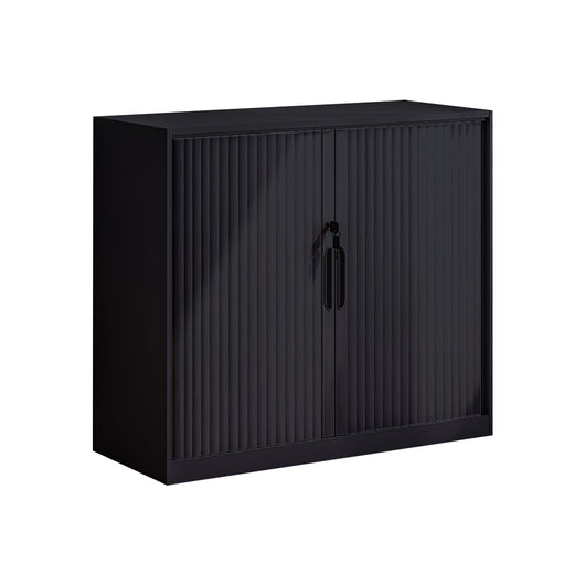 Multifunctional Steel Sliding Tambour Door Filing Cabinet for Office Zimasya
