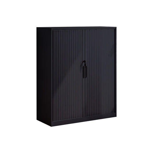 Multifunctional Steel Sliding Tambour Door Filing Cabinet for Office Zimasya