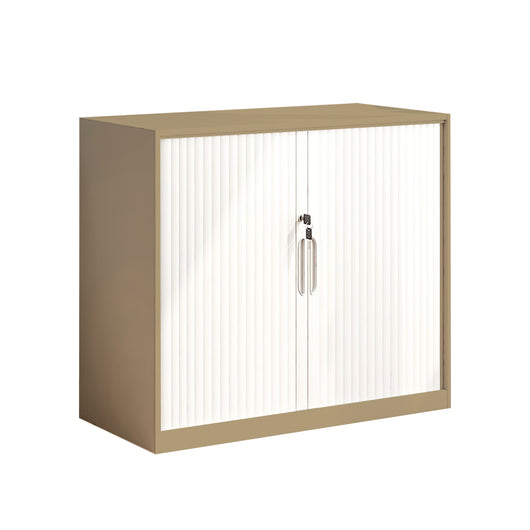 Multifunctional Steel Sliding Tambour Door Filing Cabinet for Office Zimasya