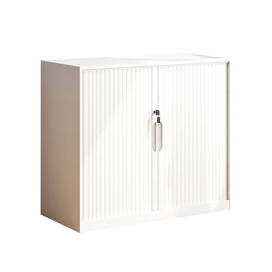 Multifunctional Steel Sliding Tambour Door Filing Cabinet for Office Zimasya