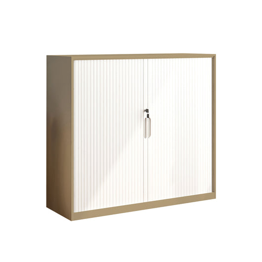 Multifunctional Steel Sliding Tambour Door Filing Cabinet for Office Zimasya
