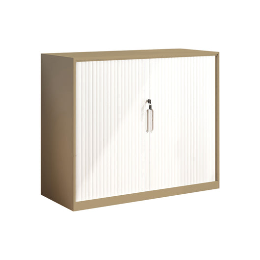 Multifunctional Steel Sliding Tambour Door Filing Cabinet for Office Zimasya