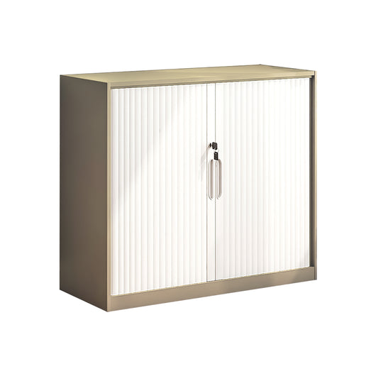 Multifunctional Steel Sliding Tambour Door Filing Cabinet for Office Zimasya