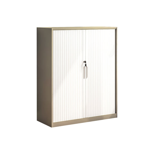 Multifunctional Steel Sliding Tambour Door Filing Cabinet for Office Zimasya