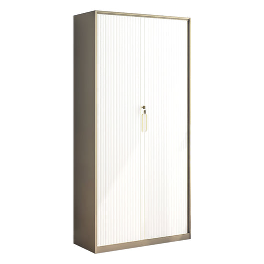Multifunctional Steel Sliding Tambour Door Filing Cabinet for Office Zimasya