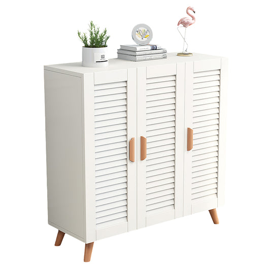 Retro Shoe Storage Cabinet with Ample Storage for Home Entryway Zimasya