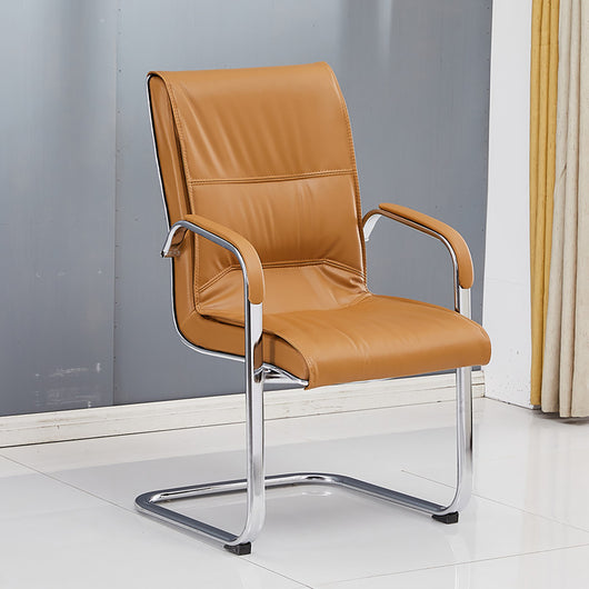 Minimalist Office Conference Chair with Backrest and Armrests Zimasya
