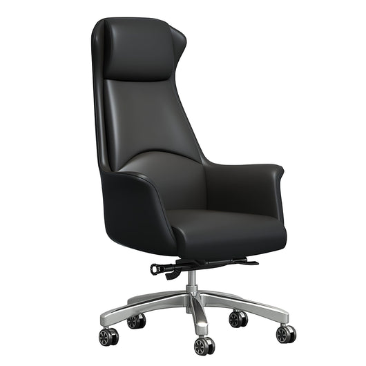 Luxury L-Shaped Boss Executive Desk with Lockable Drawers Zimasya