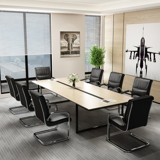 Minimalist Office Conference Chair with Backrest and Armrests Zimasya
