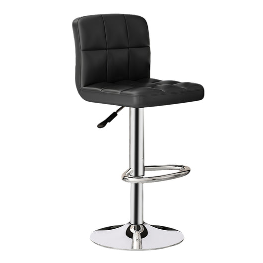 Adjustable Bar Stool with Backrest & Swivel for Commercial and Home Zimasya