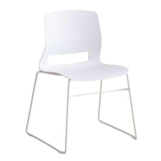Minimalist Stackable Plastic Office Chairs for Meeting Rooms Zimasya