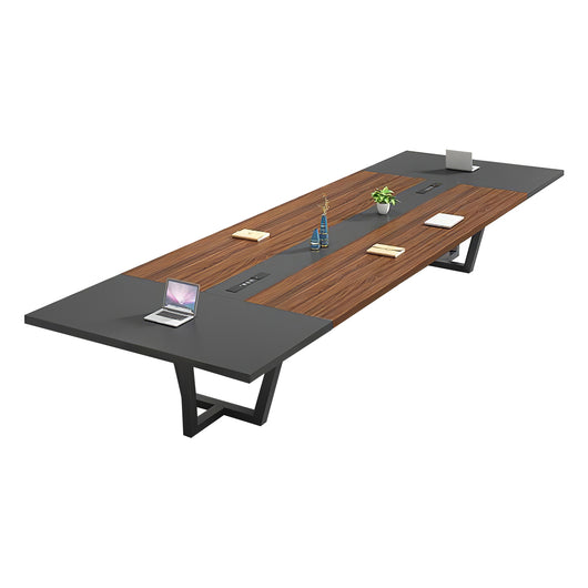 Creative Frame Rectangular Conference Table for Office Meeting Rooms Zimasya