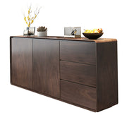 Storage cabinet in walnut color option