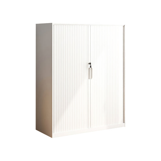 Multifunctional Steel Sliding Tambour Door Filing Cabinet for Office Zimasya