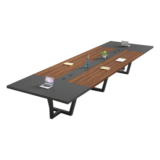 Creative Frame Rectangular Conference Table for Office Meeting Rooms Zimasya