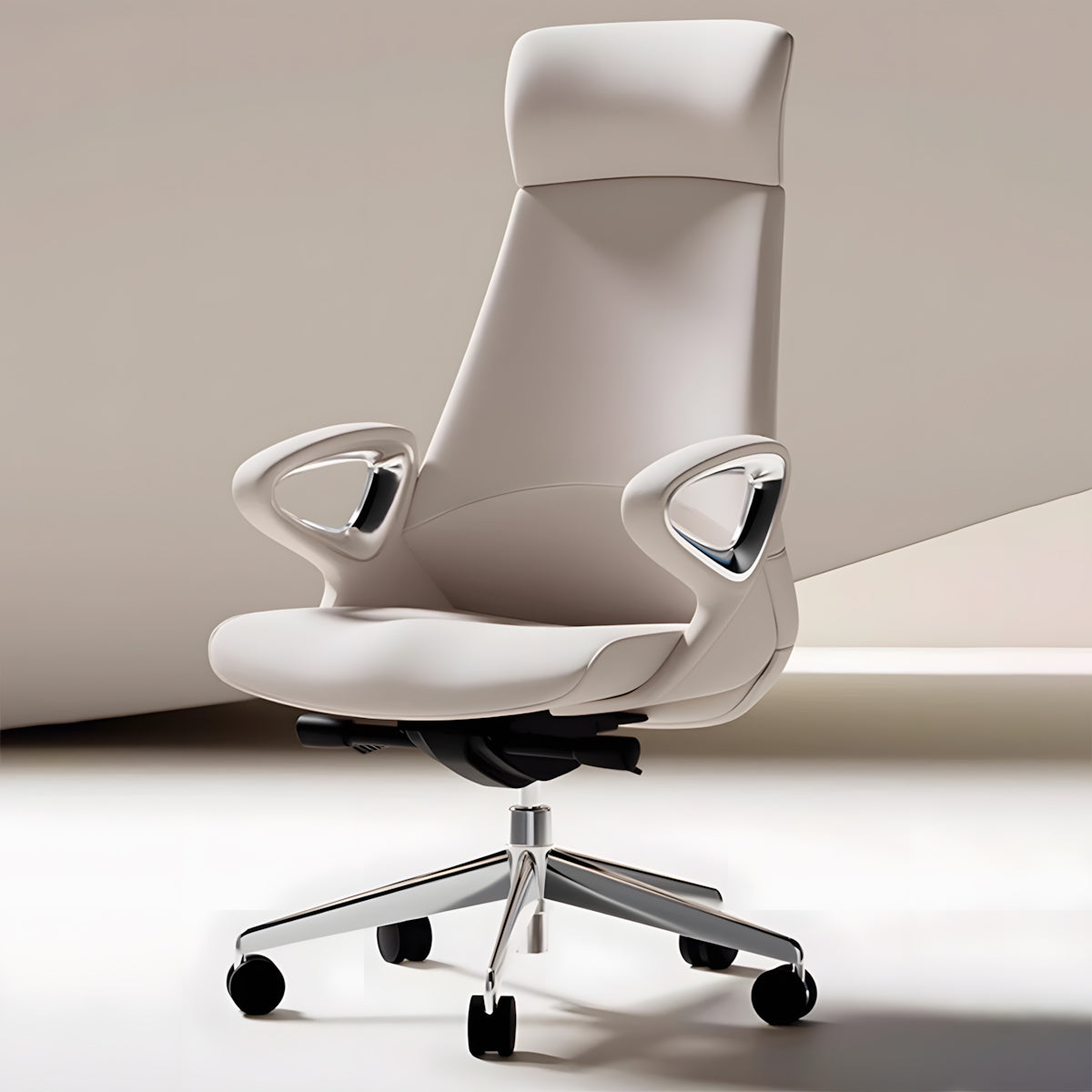 Luxury Executive Chair with Swivel & Adjustable Height for Business Office