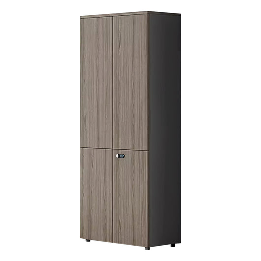 Minimalist Wooden Office Storage Cabinet with Combination Lock Zimasya