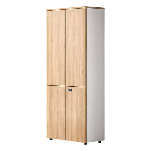 Minimalist Wooden Office Storage Cabinet with Combination Lock Zimasya