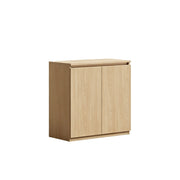 Minimalist Storage Cabinet with Handle-Free Design for Office or Conference Room