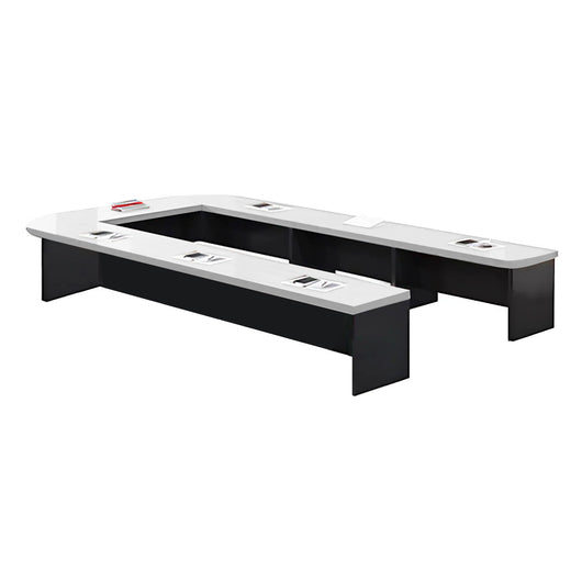Creative U-Shaped Modular Conference Table for Large Meeting & Presentation Zimasya