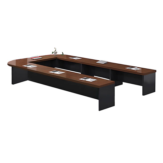Creative U-Shaped Modular Conference Table for Large Meeting & Presentation Zimasya
