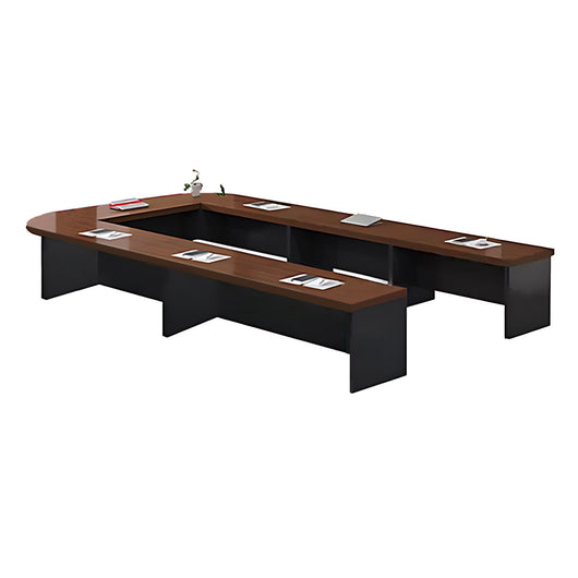 Creative U-Shaped Modular Conference Table for Large Meeting & Presentation Zimasya