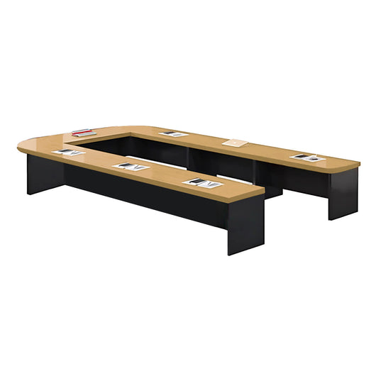 Creative U-Shaped Modular Conference Table for Large Meeting & Presentation Zimasya