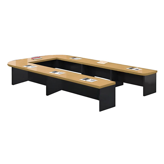Creative U-Shaped Modular Conference Table for Large Meeting & Presentation Zimasya