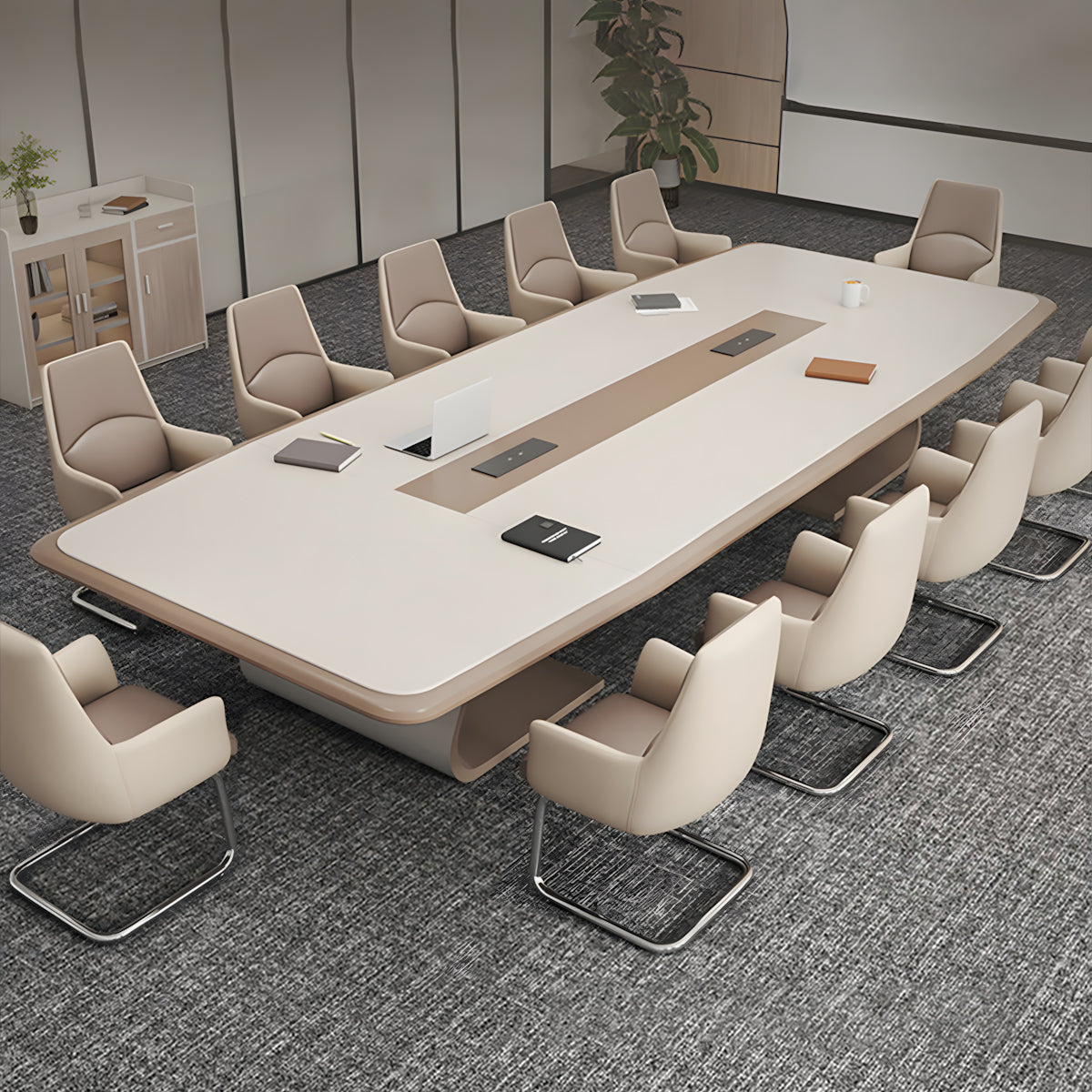 Large Conference Table – Executive Meeting Desk for Office & Business ...