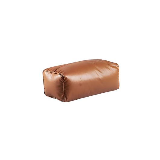 Modern PU Leather Accent Chair with Side Pocket and Zipper Design Zimasya