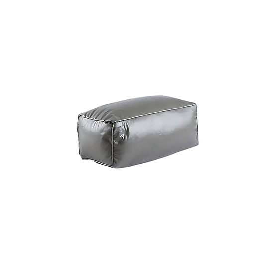 Modern PU Leather Accent Chair with Side Pocket and Zipper Design Zimasya