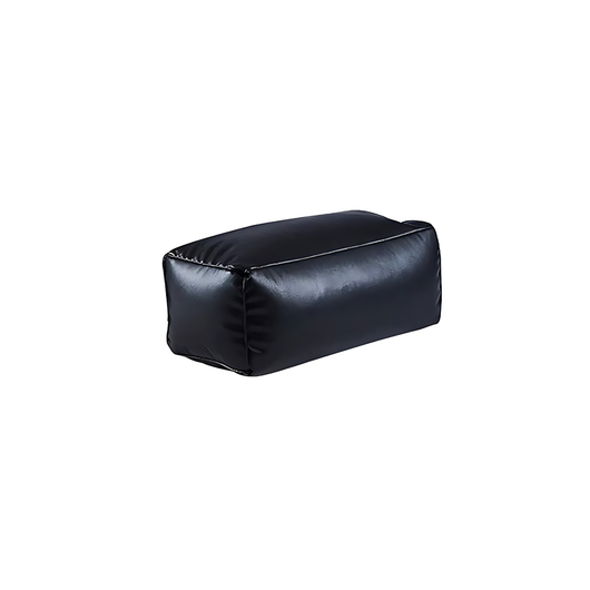 Modern PU Leather Accent Chair with Side Pocket and Zipper Design Zimasya