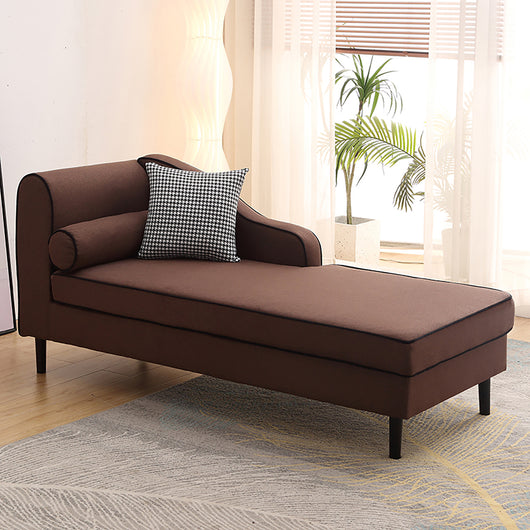 Modern Linen Single-Arm Recliner Chair for Home & Hotel Use Zimasya