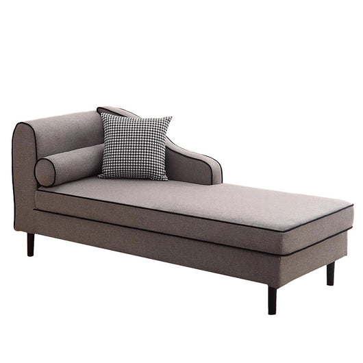 Modern Linen Single-Arm Recliner Chair for Home & Hotel Use Zimasya